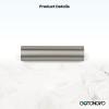 imagegotonovo Polished Chrome Lavatory Shower Faucet Adjustable Rod Fittings Wall Mount Extension Tube 11quot Extendable to 21quot Shower Faucet Kit Full Brass ConstructionBrushed Nickel