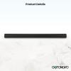 imagegotonovo Polished Chrome Lavatory Shower Faucet Adjustable Rod Fittings Wall Mount Extension Tube 11quot Extendable to 21quot Shower Faucet Kit Full Brass ConstructionMatte Black