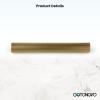 imagegotonovo Polished Chrome Lavatory Shower Faucet Adjustable Rod Fittings Wall Mount Extension Tube 11quot Extendable to 21quot Shower Faucet Kit Full Brass ConstructionAntique Brass