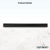 imagegotonovo Polished Chrome Lavatory Shower Faucet Adjustable Rod Fittings Wall Mount Extension Tube 11quot Extendable to 21quot Shower Faucet Kit Full Brass ConstructionMatte Black