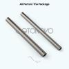 imagegotonovo Polished Chrome Lavatory Shower Faucet Adjustable Rod Fittings Wall Mount Extension Tube 11quot Extendable to 21quot Shower Faucet Kit Full Brass ConstructionBrushed Nickel