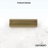 imagegotonovo Polished Chrome Lavatory Shower Faucet Adjustable Rod Fittings Wall Mount Extension Tube 11quot Extendable to 21quot Shower Faucet Kit Full Brass ConstructionAntique Brass