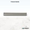 imagegotonovo Polished Chrome Lavatory Shower Faucet Adjustable Rod Fittings Wall Mount Extension Tube 11quot Extendable to 21quot Shower Faucet Kit Full Brass ConstructionBrushed Nickel