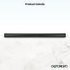 imagegotonovo Polished Chrome Lavatory Shower Faucet Adjustable Rod Fittings Wall Mount Extension Tube 11quot Extendable to 21quot Shower Faucet Kit Full Brass ConstructionOil Rubbed Bronze