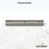 imagegotonovo Polished Chrome Lavatory Shower Faucet Adjustable Rod Fittings Wall Mount Extension Tube 11quot Extendable to 21quot Shower Faucet Kit Full Brass ConstructionBrushed Nickel