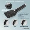 imagegotonovo Matte Black Shower System Set 10 Inch Shower Head with ABS Handheld Spray AntiScald Pressure Balance Valve Modern Luxury Rain Roughin Valve Body and Trim Kit
