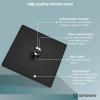 imagegotonovo Matte Black Shower System Set 10 Inch Shower Head with ABS Handheld Spray AntiScald Pressure Balance Valve Modern Luxury Rain Roughin Valve Body and Trim Kit