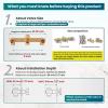 imagegotonovo 3 Handle Tub Shower Faucet Set Dual Shower Head and Handle Set Bathtub and Shower Faucet ComboShower System with Tub SpoutWall Mount Tub Shower Trim Kit Brushed NickelBrushed Nickel