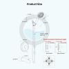 imagegotonovo Bathroom Shower Head Kit High Pressure Combo System Shower Faucet 6 Modes ABS Handheld Spray Shower Trim Kit Valve Included Shower Head and Handle Set Brushed GoldBrushed Gold