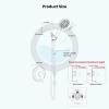 imagegotonovo SingleHandle Shower Faucet Set Shower Kit with Valve Shower Head and Handle Set Shower Trim Kit with 6 Modes ABS Handheld Shower Fixtures Shower Valve and Trim Kit Brushed GoldBrushed Gold