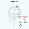 imagegotonovo SingleHandle Shower Faucet Set Shower Kit with Valve Shower Head and Handle Set Shower Trim Kit with 6 Modes ABS Handheld Shower Fixtures Shower Valve and Trim Kit Brushed GoldMatte Black