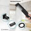 imagegotonovo Shower System with Tub Spout Wall Mounted Rain Shower Head and Handle Combo Shower Faucet Set with Valve 12 Inch Brushed NickelMatte Black