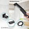 imagegotonovo Shower System with Tub Spout Wall Mounted Rain Shower Head and Handle Combo Shower Faucet Set with Valve 12 Inch Brushed NickelOil Rubbed Bronze