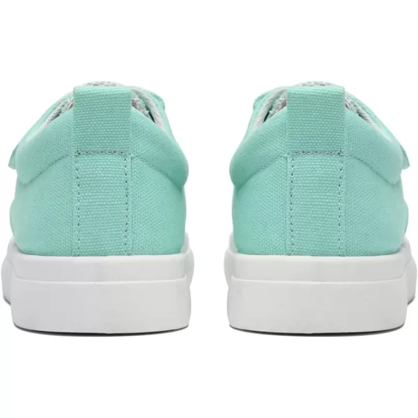 imagerosyclo Canvas Sneakers for Boys and Girls Toddler Kids Walking Shoes Lightweight Breathable NonSlip Soft Adjustable Strap Baby Boy Girl Outdoor Casual Tennis Shoe for Little Big KidMint Green
