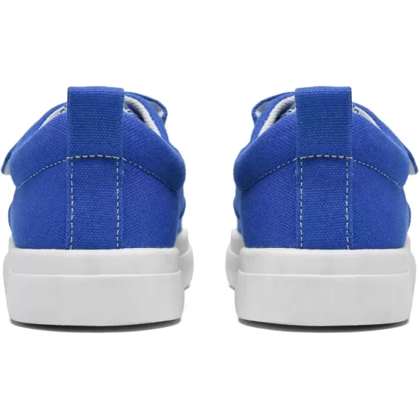 imagerosyclo Canvas Sneakers for Boys and Girls Toddler Kids Walking Shoes Lightweight Breathable NonSlip Soft Adjustable Strap Baby Boy Girl Outdoor Casual Tennis Shoe for Little Big KidBlue