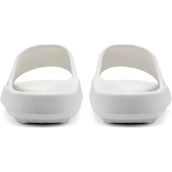 imagerosyclo Arch Support Slides for Women and Men Cloud Recovery Sandals Pillow Plantar Fasciitis Slippers Pain Relief Cushion Cozy Thick Sole Indoor and OutdoorPure White