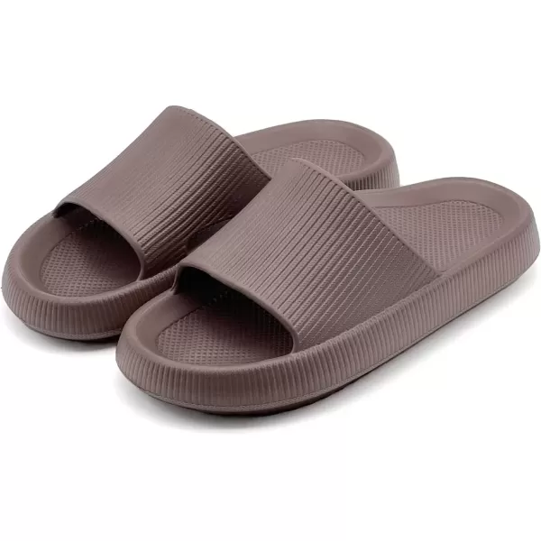 imagerosyclo Arch Support Slides for Women and Men Cloud Recovery Sandals Pillow Plantar Fasciitis Slippers Pain Relief Cushion Cozy Thick Sole Indoor and OutdoorWine Red