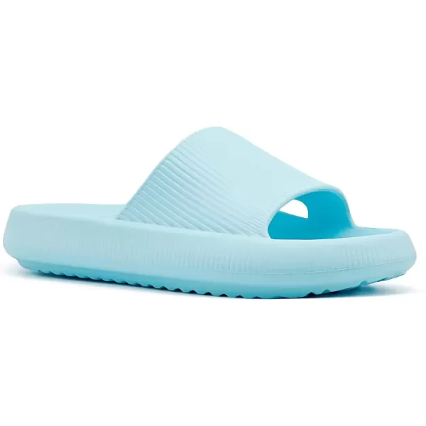 imagerosyclo Arch Support Slides for Women and Men Cloud Recovery Sandals Pillow Plantar Fasciitis Slippers Pain Relief Cushion Cozy Thick Sole Indoor and OutdoorBaby Blue