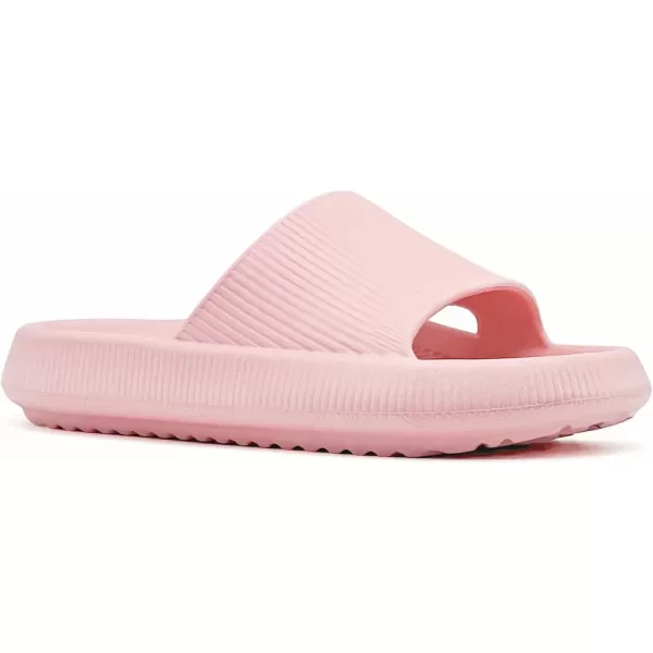 imagerosyclo Arch Support Slides for Women and Men Cloud Recovery Sandals Pillow Plantar Fasciitis Slippers Pain Relief Cushion Cozy Thick Sole Indoor and OutdoorPink