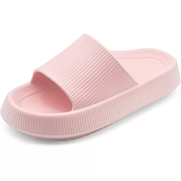 imagerosyclo Arch Support Slides for Women and Men Cloud Recovery Sandals Pillow Plantar Fasciitis Slippers Pain Relief Cushion Cozy Thick Sole Indoor and OutdoorPink