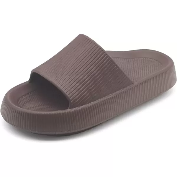 imagerosyclo Arch Support Slides for Women and Men Cloud Recovery Sandals Pillow Plantar Fasciitis Slippers Pain Relief Cushion Cozy Thick Sole Indoor and OutdoorWine Red