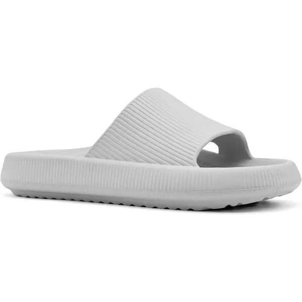 imagerosyclo Arch Support Slides for Women and Men Cloud Recovery Sandals Pillow Plantar Fasciitis Slippers Pain Relief Cushion Cozy Thick Sole Indoor and OutdoorGrey