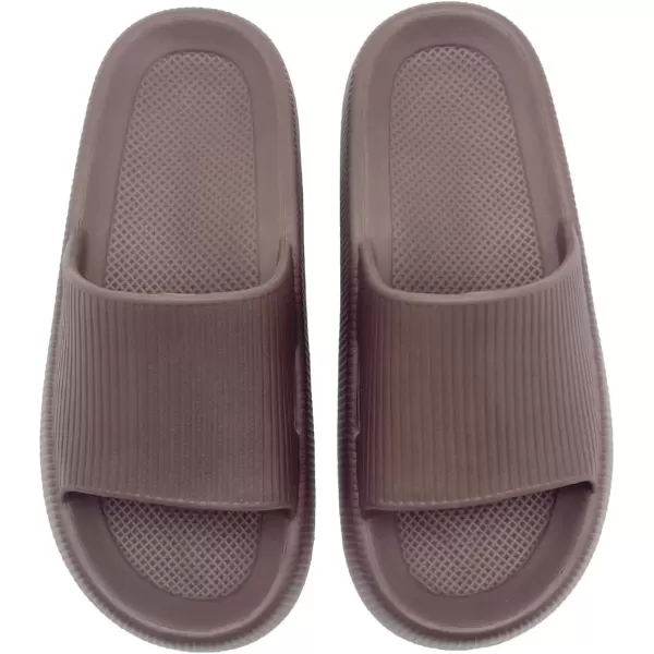 imagerosyclo Arch Support Slides for Women and Men Cloud Recovery Sandals Pillow Plantar Fasciitis Slippers Pain Relief Cushion Cozy Thick Sole Indoor and OutdoorWine Red