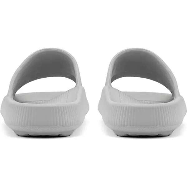 imagerosyclo Arch Support Slides for Women and Men Cloud Recovery Sandals Pillow Plantar Fasciitis Slippers Pain Relief Cushion Cozy Thick Sole Indoor and OutdoorGrey