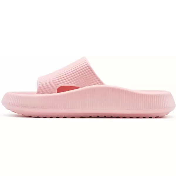 imagerosyclo Arch Support Slides for Women and Men Cloud Recovery Sandals Pillow Plantar Fasciitis Slippers Pain Relief Cushion Cozy Thick Sole Indoor and OutdoorPink
