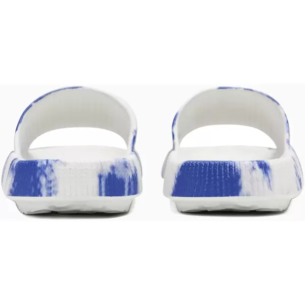 imagerosyclo Cloud Slides for Kids Toddler Pillow Slippers Shower Bathroom NonSlip Open Toe Super Soft Comfy Thick Sole Cozy Boys Girls Home House Cloud Cushion Slide Sandals for Indoor Outdoor ShoesBlue and White Porcelain