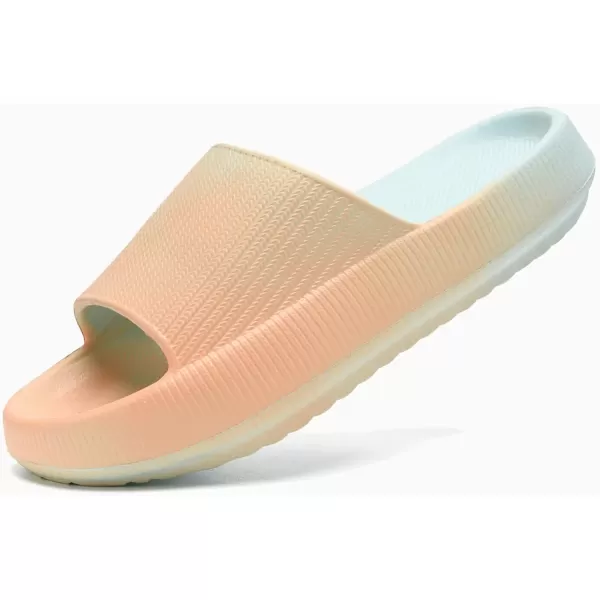 imagerosyclo Cloud Slippers for Women and Men Pillow House Slippers Shower Shoes Indoor Slides Bathroom Sandals Ultimate Comfort Lightweight Thick Sole NonSlip Easy to CleanSunrise