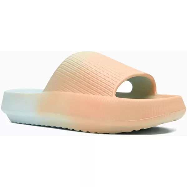 imagerosyclo Cloud Slippers for Women and Men Pillow House Slippers Shower Shoes Indoor Slides Bathroom Sandals Ultimate Comfort Lightweight Thick Sole NonSlip Easy to CleanSunrise