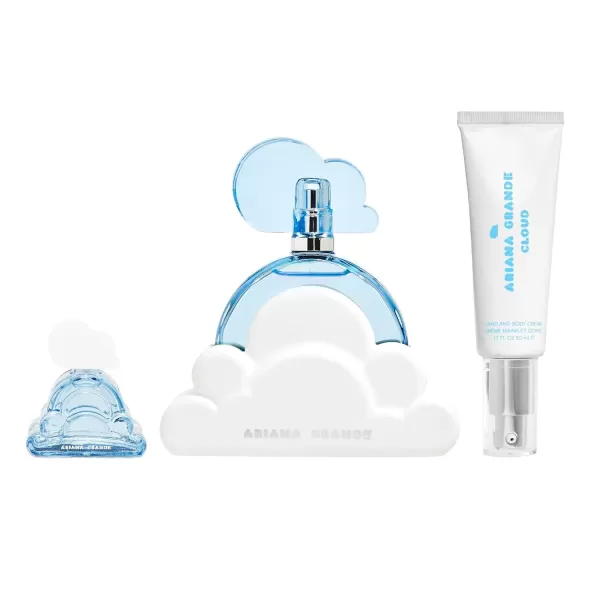 imageAriana Grande Cloud Eau de Parfum  Warm Gourmand Fragrance for Women  Womens Perfume with Notes of Lavender Coconut Vanilla ampamp Pear113 Fl Oz Pack of 3