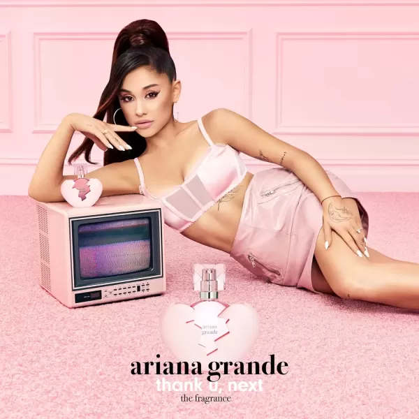 imageAriana Grande Thank U Next Eau de Parfum  Floral Gourmand Musk Fragrance for Women  Womens Perfume with Notes of Coconut Macaroon Sugar ampamp Wild Raspberry1 Fl Oz Pack of 1