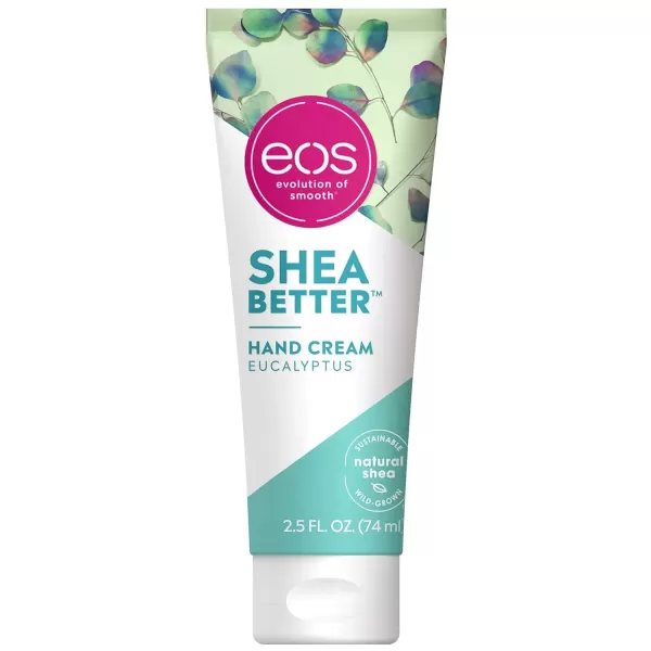 imageBundle of eos Shea Better Hand Cream  Vanilla Cashmere  Fresh ampamp Cozy  Coconut  Lavender  Pink CitrusEucalyptus