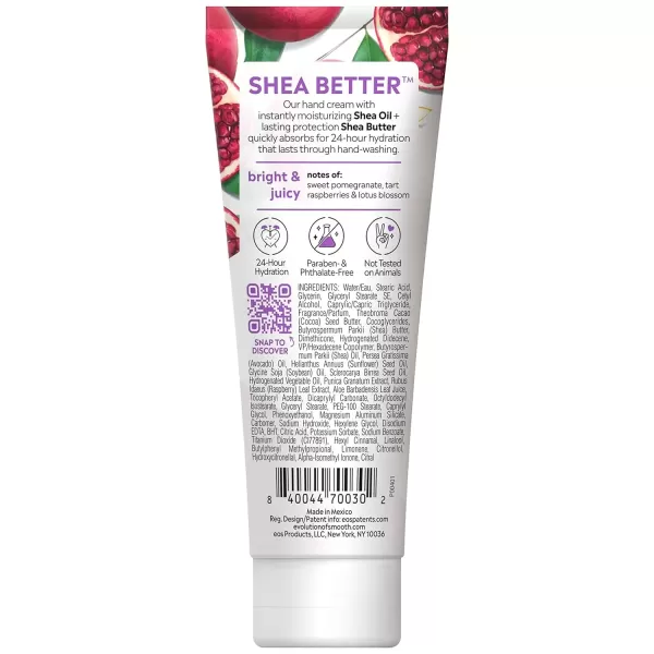 imageBundle of eos Shea Better Hand Cream  Vanilla Cashmere  Fresh ampamp Cozy  Coconut  Lavender  Pink CitrusPomegranate Raspberry