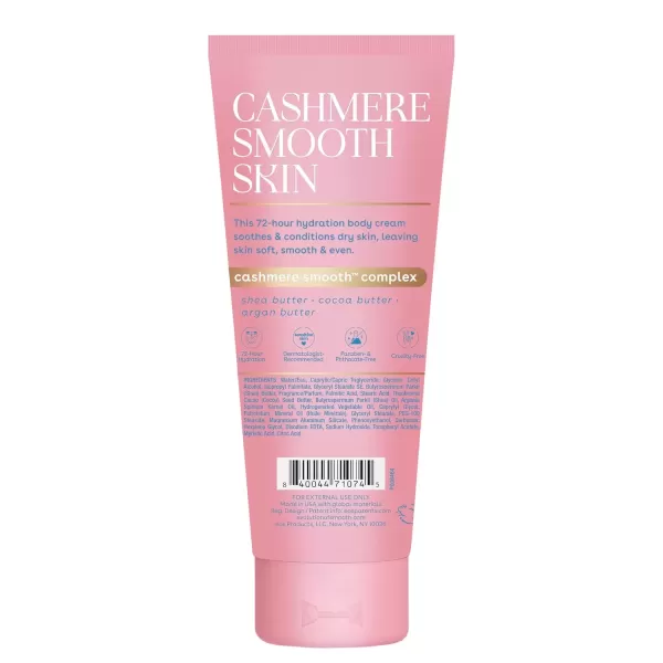 imageeos Cashmere Skin Collection PostShave Smooth Body Cream Vanilla Cashmere Scented 72Hour Hydration 7 fl oz