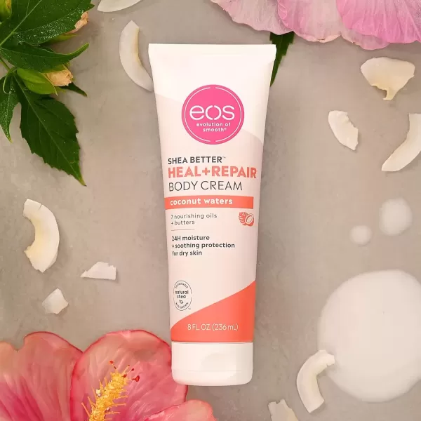 imageeos Shea Better Body Cream  Vanilla Cashmere Natural Body Lotion and Skin Care 24 Hour Hydration with Shea Butter ampamp Oil 8 oz 1 Pack8 Fl Oz Pack of 2