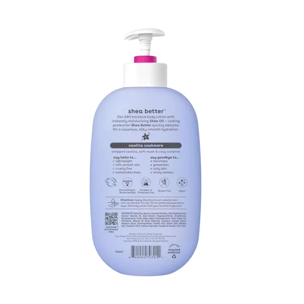 imageeos Shea Better Body Lotion Strawberry Dream 24Hour Moisture Skin Care Lightweight ampamp NonGreasy Made with Natural Shea Vegan 16 fl ozEvery Body Lotion Bundle