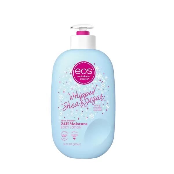 imageeos Shea Better Body Lotion Strawberry Dream 24Hour Moisture Skin Care Lightweight ampamp NonGreasy Made with Natural Shea Vegan 16 fl ozWhipped Shea  Sugar