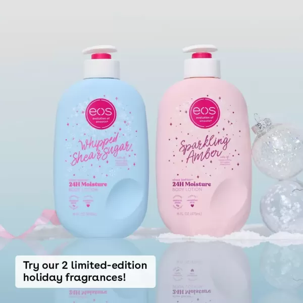 imageeos Shea Better Body Lotion Strawberry Dream 24Hour Moisture Skin Care Lightweight ampamp NonGreasy Made with Natural Shea Vegan 16 fl ozWhipped Shea  Sugar
