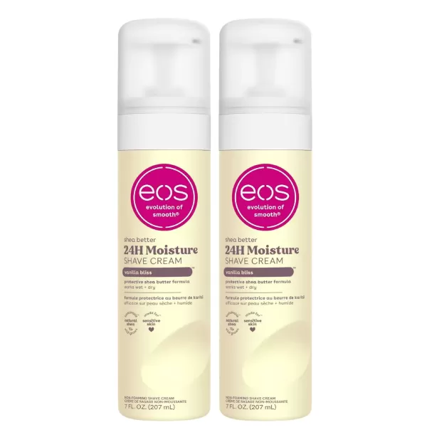 imageeos Shea Better Shaving Cream Pink Citrus Womens Shave Cream Skin Care 7 Fl Oz Pack of 2Vanilla