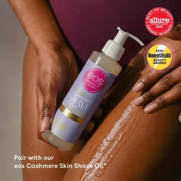 imageeos Vanilla Cashmere Skin Collection 3Step bundle Preshave Scrub  Shave Butter  Post Shave Body Cream3 Pack