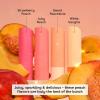 imageeos Lip Balm Gift Set Peachy Keen LimitedEdition Lip Moisturizer Variety Pack 014 oz 4Pack