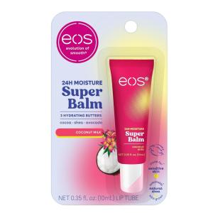 imageeos 24H Moisture Super Balm Minis Melon Magic LimitedEdition Lip Mask Variety Pack 0169 fl oz 3PackCoconut Milk