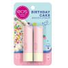 imageeos 24H Moisture Super Balm Birthday Cake Lip Mask Day or Night Lip Treatment Made for Sensitive Skin 035 fl oz 2PackBirthday Cake
