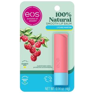 imageeos 100 Natural ampamp Organic Lip Balm Sweet Mint Dermatologist Recommended AllDay Moisture Lip Care 039 oz Stick ampamp SphereLychee Martini