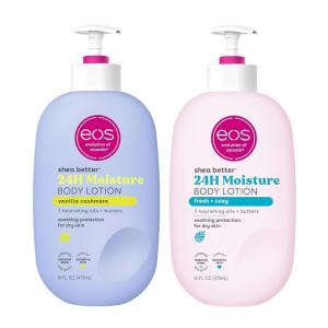 imageeos Shea Better Body Lotion Coconut Waters 24Hour Moisture Skin Care Lightweight ampamp NonGreasy Made with Natural Shea Vegan 16 fl ozVanilla Cashmere  Fresh  Cozy