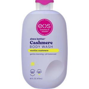 imageeos Shea Better Cashmere Body Wash Coconut Waters Moisturizing and Nourishing pH Balanced Creamy Gel Formula Paraben ampamp Phthalate Free Sensitive Skin16 fl ozVanilla Cashmere