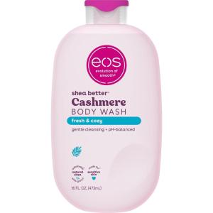 imageeos Shea Better Cashmere Body Wash Coconut Waters Moisturizing and Nourishing pH Balanced Creamy Gel Formula Paraben ampamp Phthalate Free Sensitive Skin16 fl ozFresh  Cozy